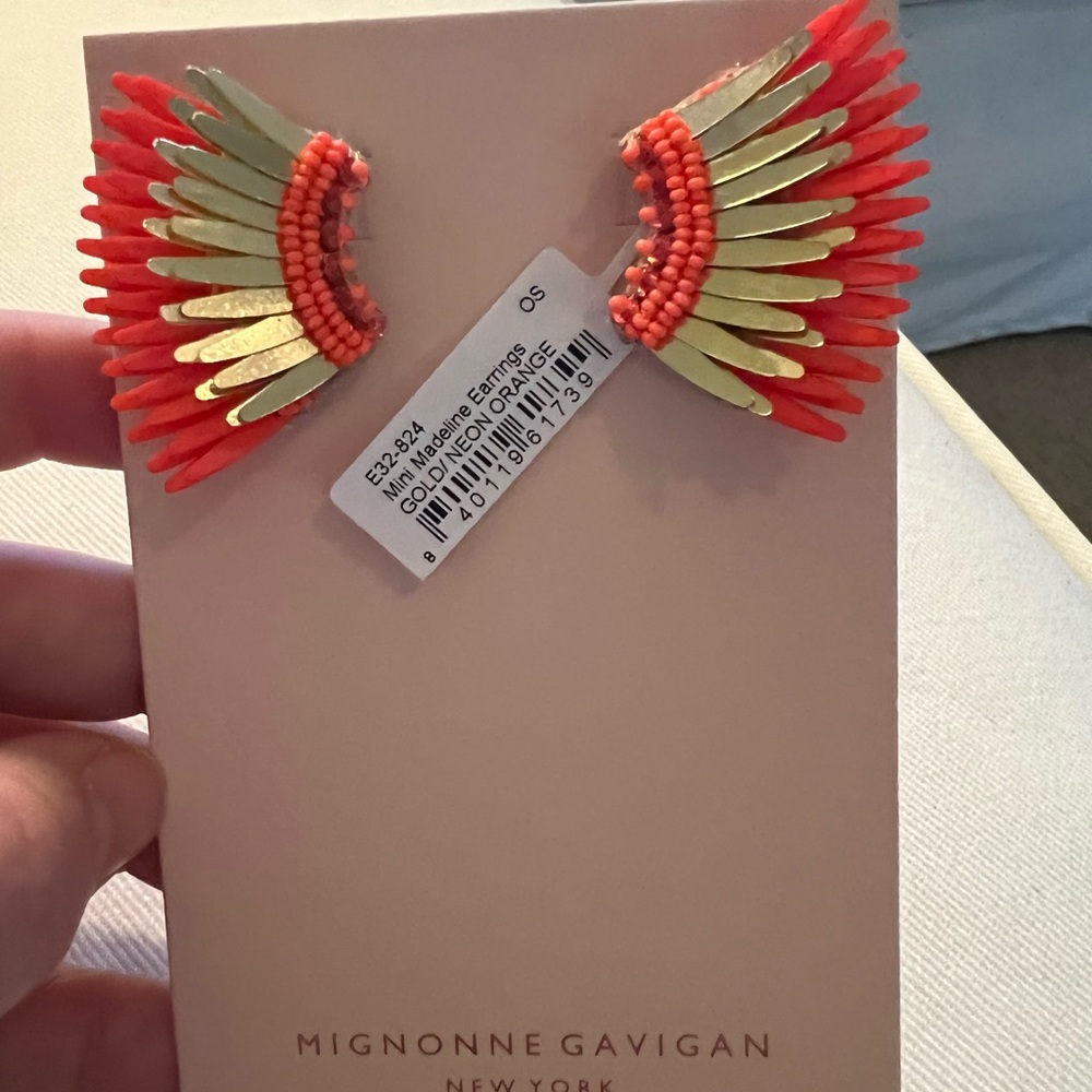 New With Tags Mignonne Gavigan Mini Madeline Earrings